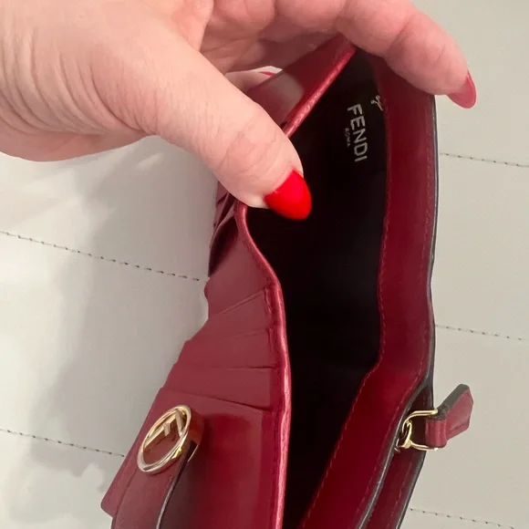 Fendi Brown and Red Wallet - Picture 5 of 6